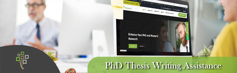 PhD thesis writing assistance banner- Writingtree