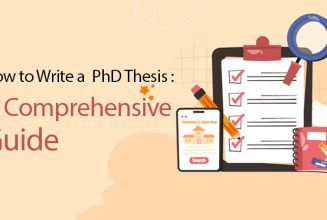 How to Write a PhD Thesis : A Comprehensive Guide