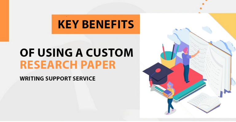 Key benefits of using a custom research paper writing service