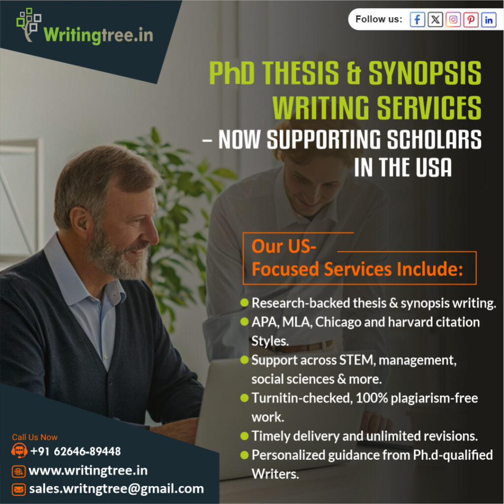 PhD Thesis and Synopsis Writing Services- Now Supporting Scholars in USA