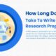 How Long Does It Take To Write A Phd Research Proposal?