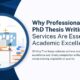 Why Professional PhD Thesis Writing Support Services Are Essential for Academic Excellence