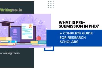 What Is Pre-Submission in PhD