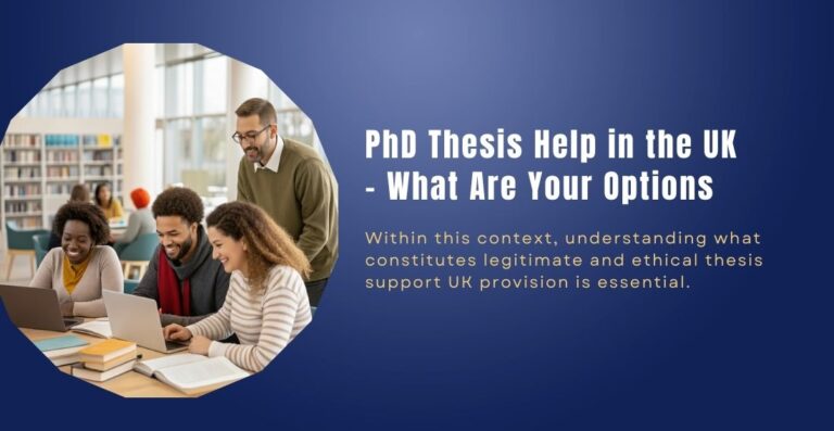 PhD Thesis Help in the UK - What Are Your Options