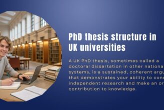 PhD thesis structure in UK universities