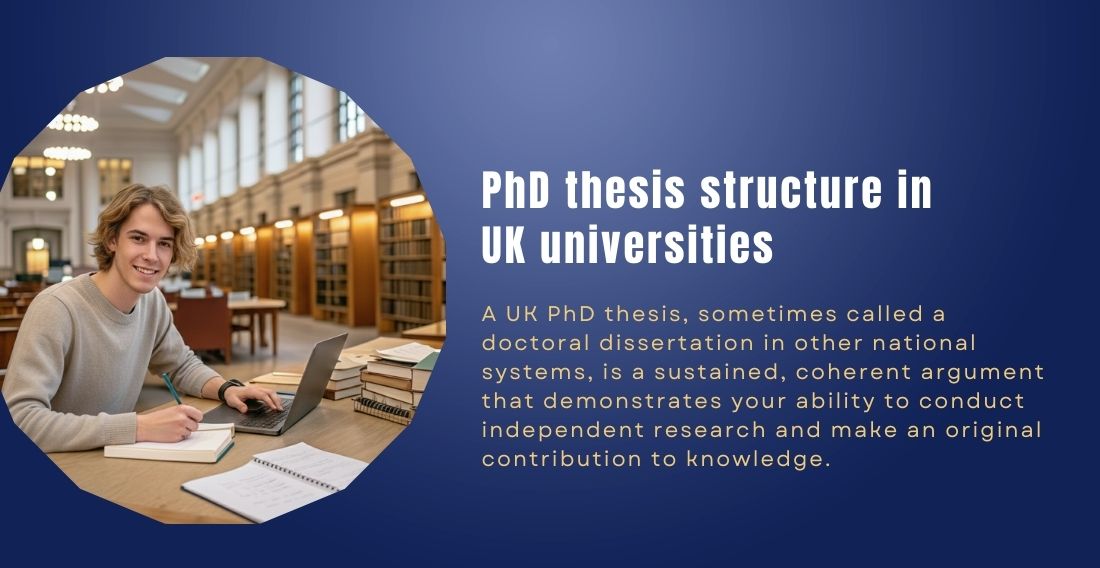 PhD thesis structure in UK universities