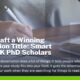 How to Craft a Winning Dissertation Title Smart Tips for UK PhD Scholars