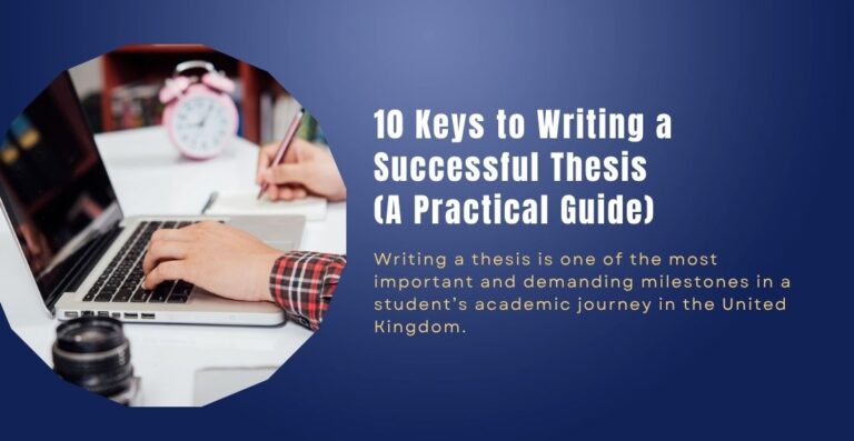 10 Keys to Writing a Successful Thesis