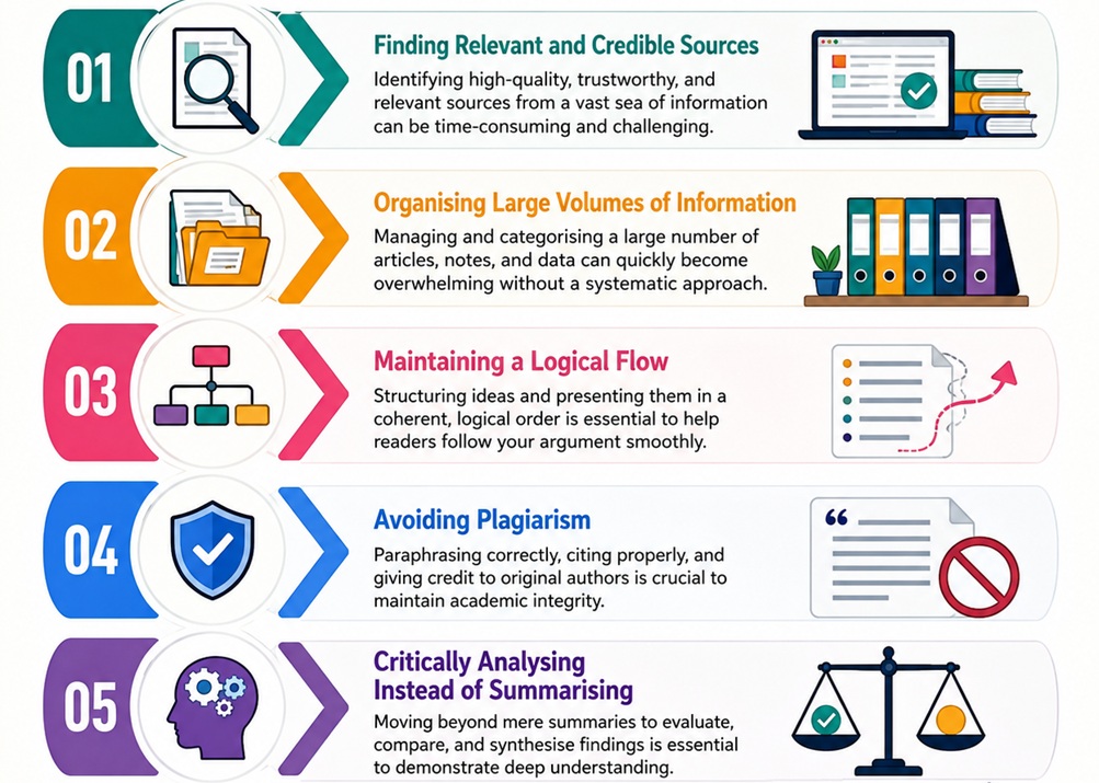 Common Challenges in Writing a Literature Review