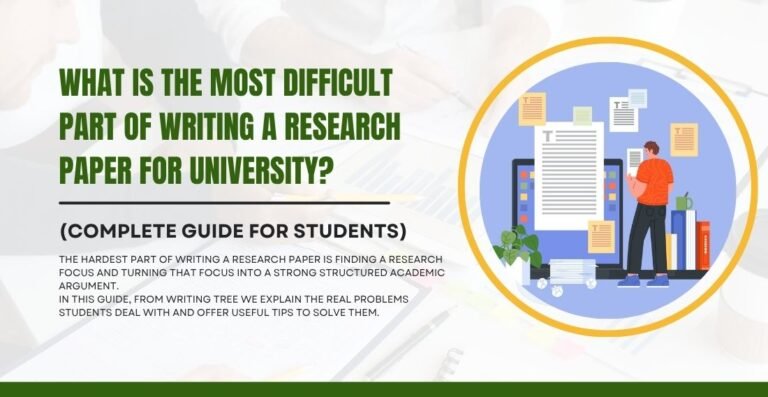 What Is the Most Difficult Part of Writing a Research Paper for University
