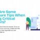 What Are Some Literature Tips When Writing Critical Answers